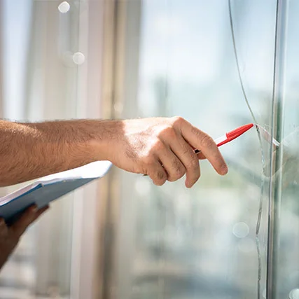 broken glass repair in Safety Harbor, FL